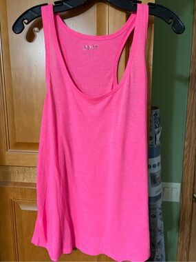 Arizona Jean Company Hot Pink Racerback Tank Top and black tank top